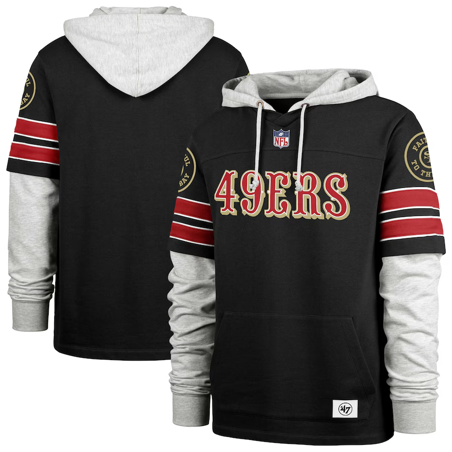 Men San Francisco 49ers black 2024 Nike NFL hoodie